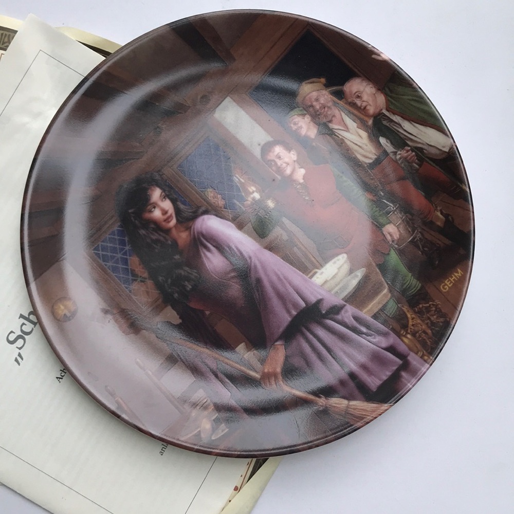 Schneewittchen Wall hanging plate